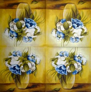 103 Tulips - 3-ply (blue) - Truba
